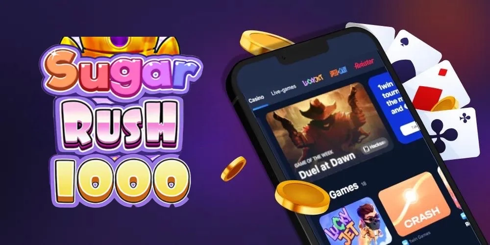 Sugar Rush slot interface